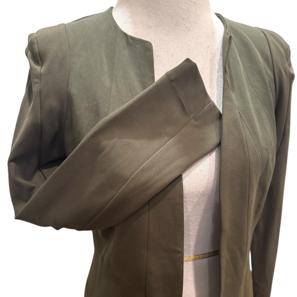 Wish Australia Persuit Jacket Olive Green Blazer Career Jacket Size Aus 12 NWT - Picture 7 of 16